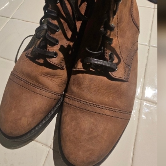 Thursday Boot Company Rustic Brown Leather Boots - Picture 2 of 8